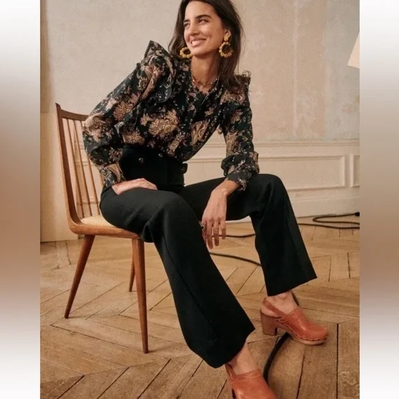 Sézane Meadow Blouse Size 38 / US 6 - Picture 3 of 10